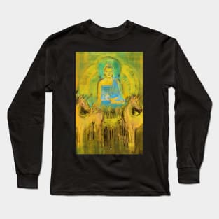 Ratnasambhava and horses Long Sleeve T-Shirt